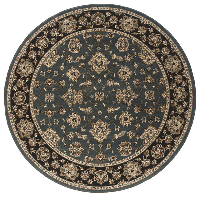 Ariana Area Rug Blue 2 3 X7 9 Traditional Rugs By Ariana Area Rug Blue 2 3 X7 9 Traditional Rugs By Rugmethod