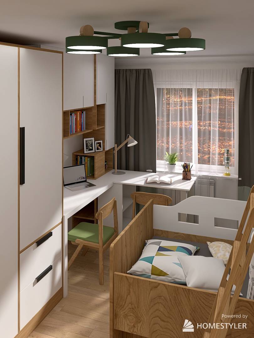 Комната для 5 детей в 5-этажке