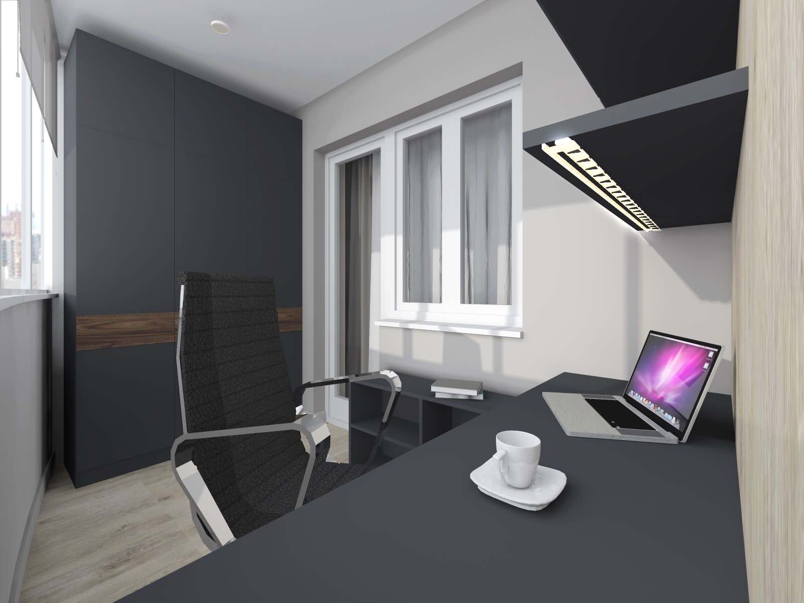 ЖК «Волна», 2-комн. квартира, 76,6 м2