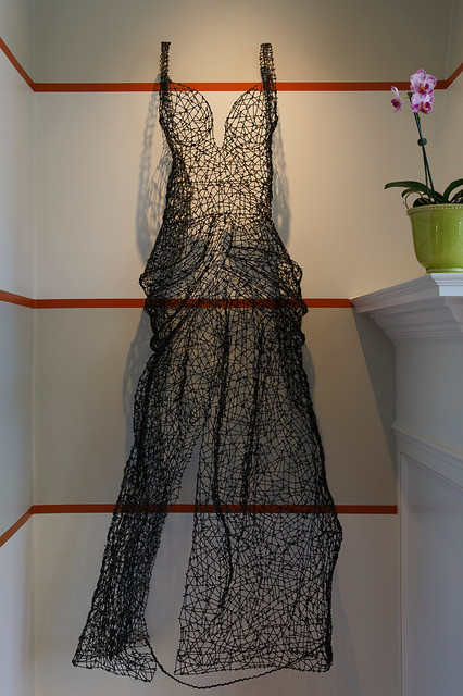 Various art installations trendy-dagligstue