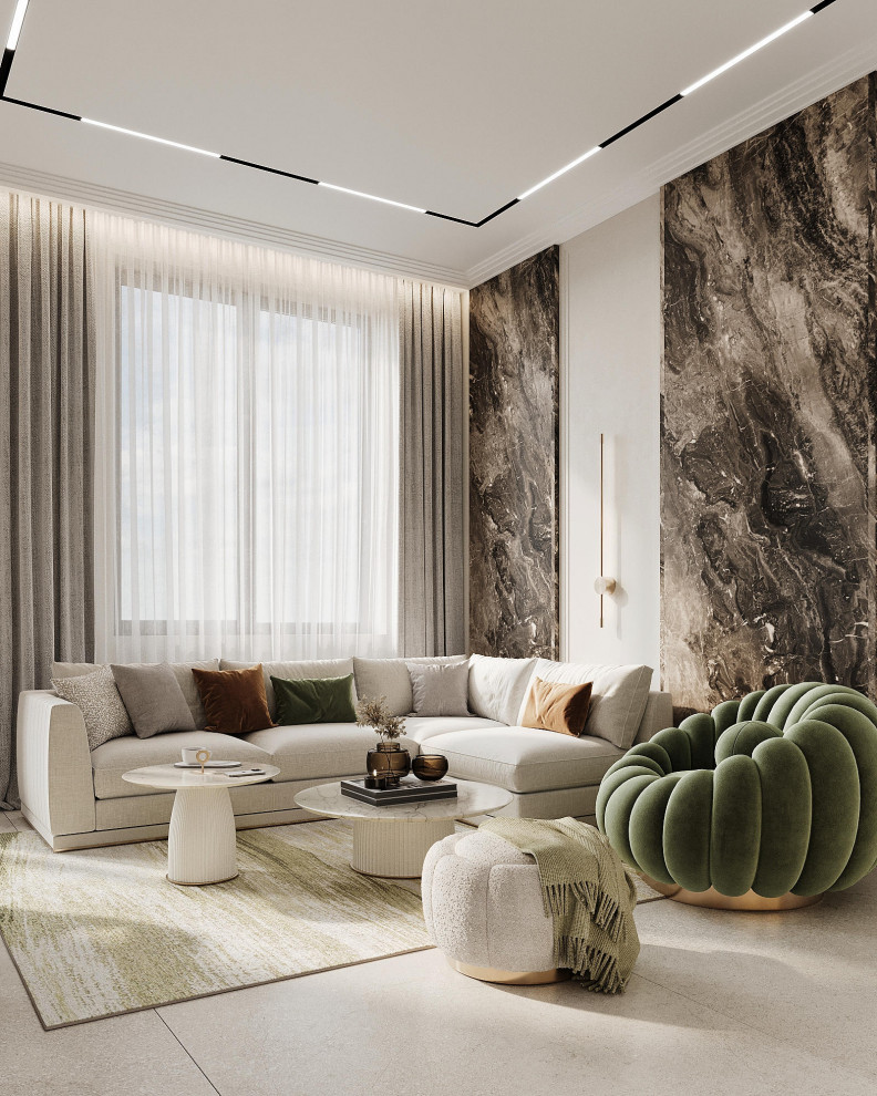 Легкая современная классика в дизайне квартиры для ЖК "Модум" - 97 м2