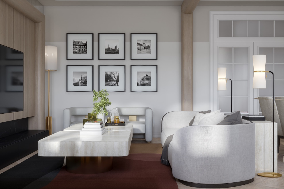 Гостиная, вид на мягкую зону