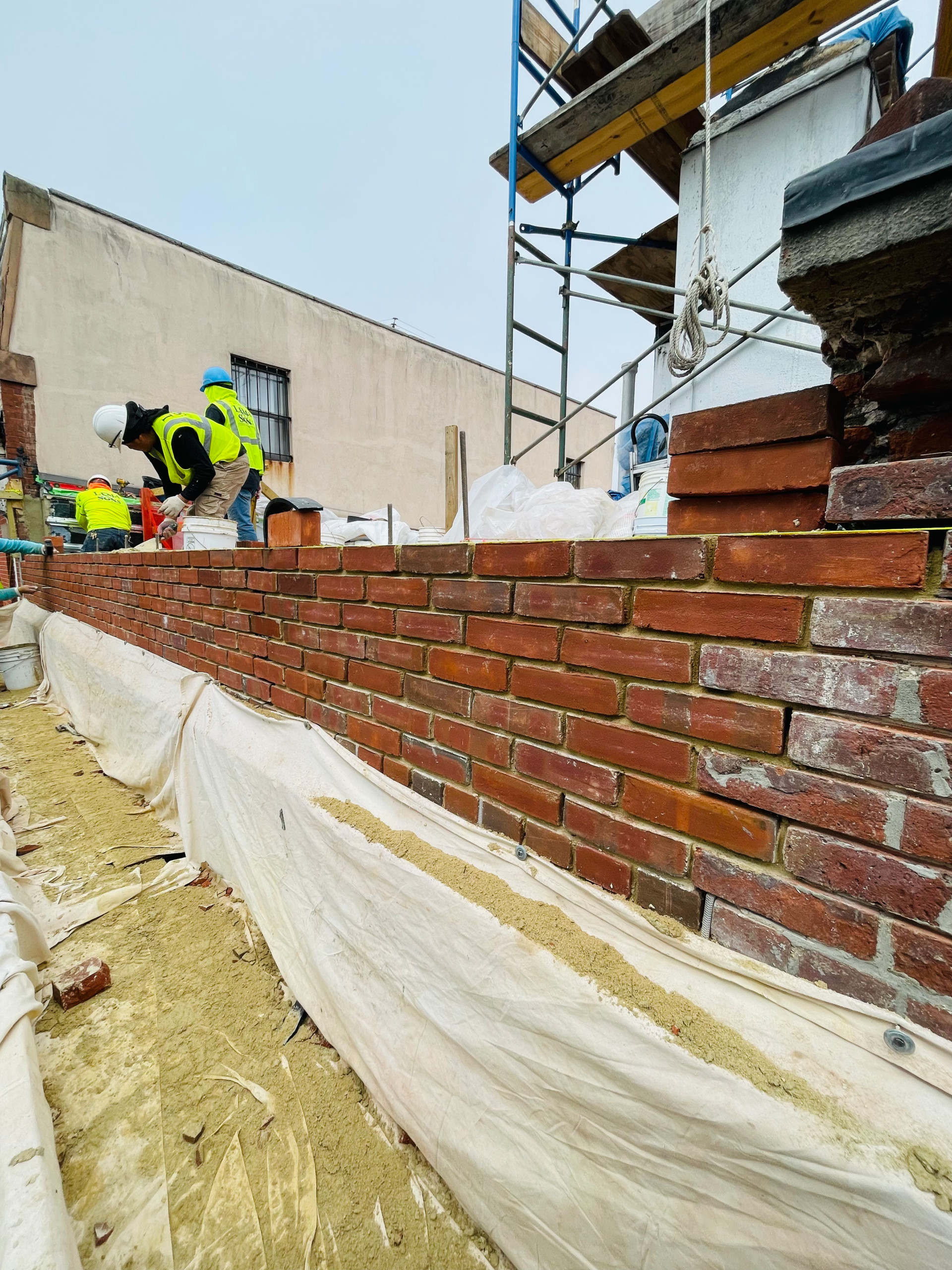Facade Restoration @ Lafayette Ave
