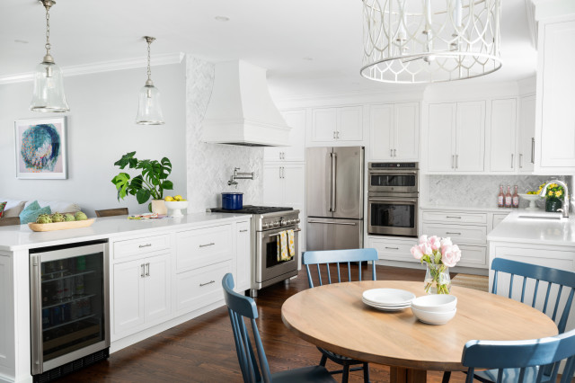 Transitional Kitchen nyklassisk-koek
