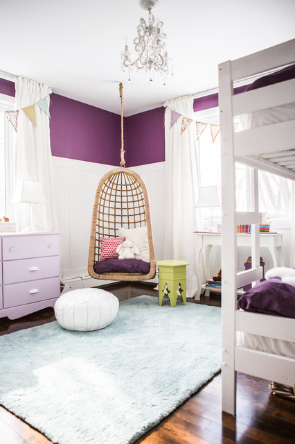 Osez le violet dans les chambres d'enfant !