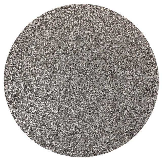 Sparkles Home Luminous Round Rhinestone Placemat Contemporary