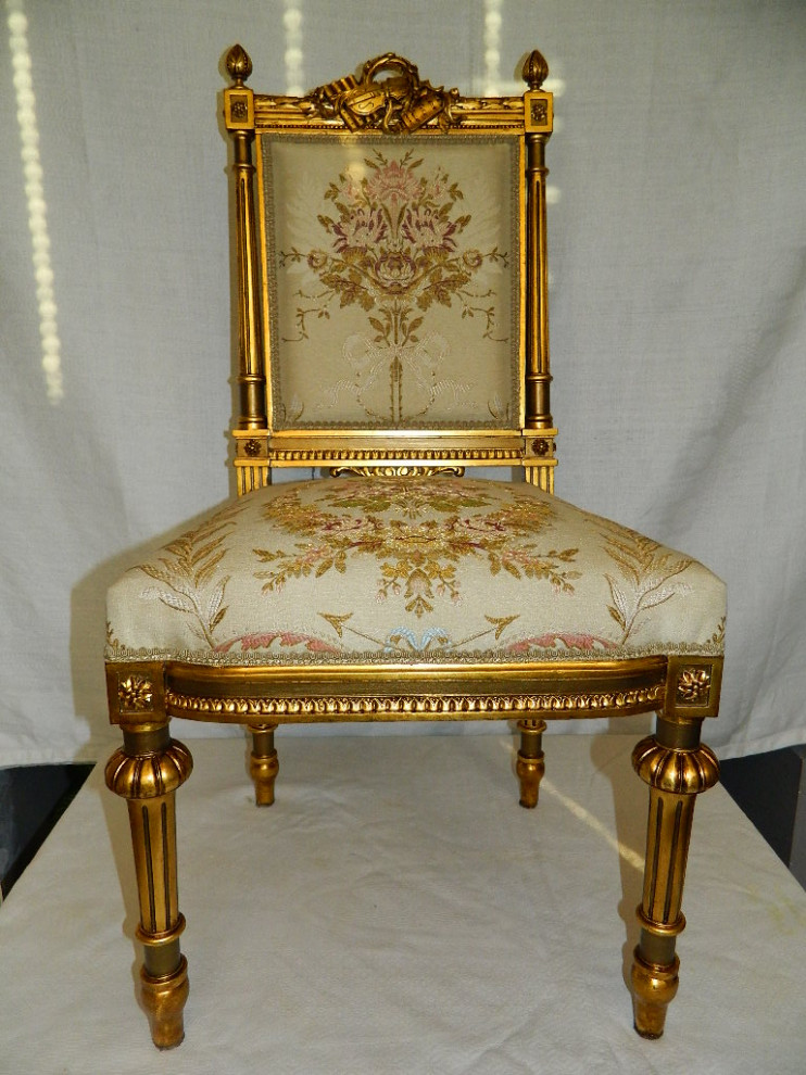 Реставрация сусальным золотом