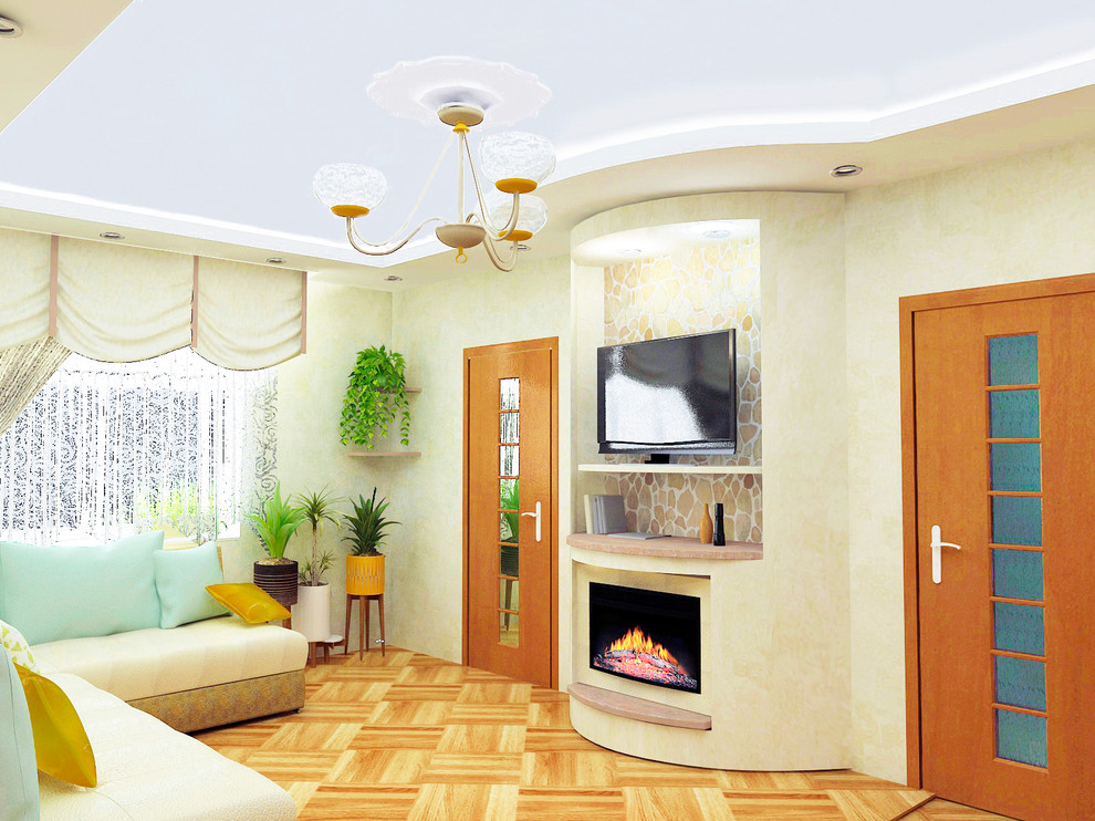 Гостиная в частном доме