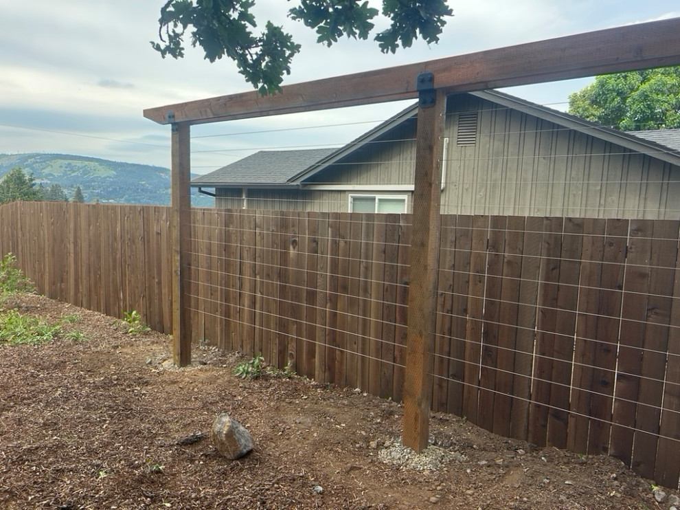 cable rail pergola