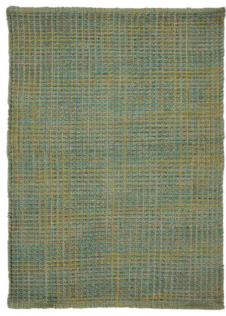 Natural Stripe Pattern Pure Cotton Multi Color Woven Rug - CM02, 24"x40"