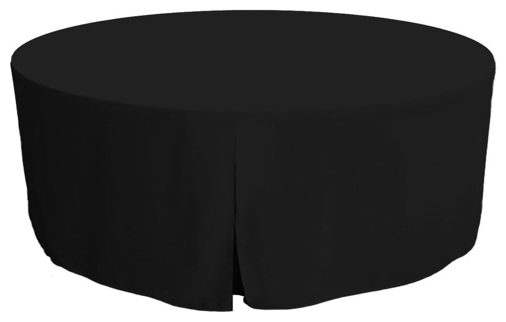 72" Round Table Cover Contemporary Tablecloths by Tablevogue