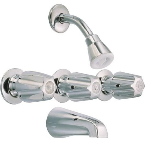 Tub and Shower Faucet Components Chrome