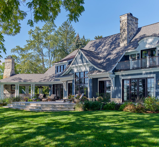 White Lake Craftsman Cottage coastal-exterior