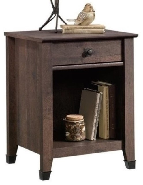 Pemberly Row Nightstand in Milled Cherry