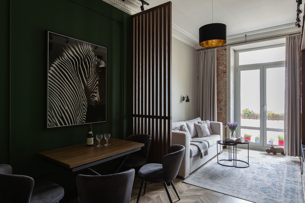 Квартира для молодой девушки с видом на Москву Сити