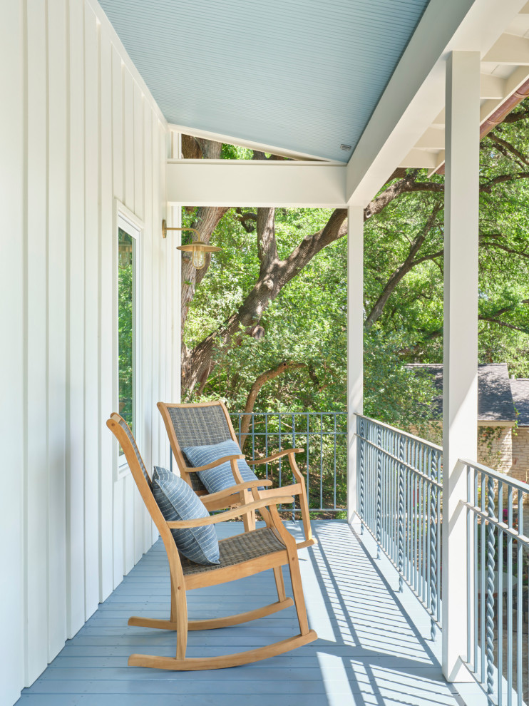 Свежая идея для дизайна: балкон и лоджия - отличное фото интерьера