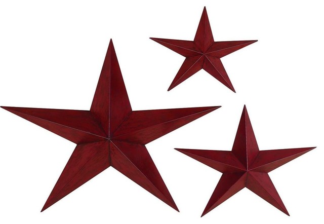 Metal Star Casted - Set of 3