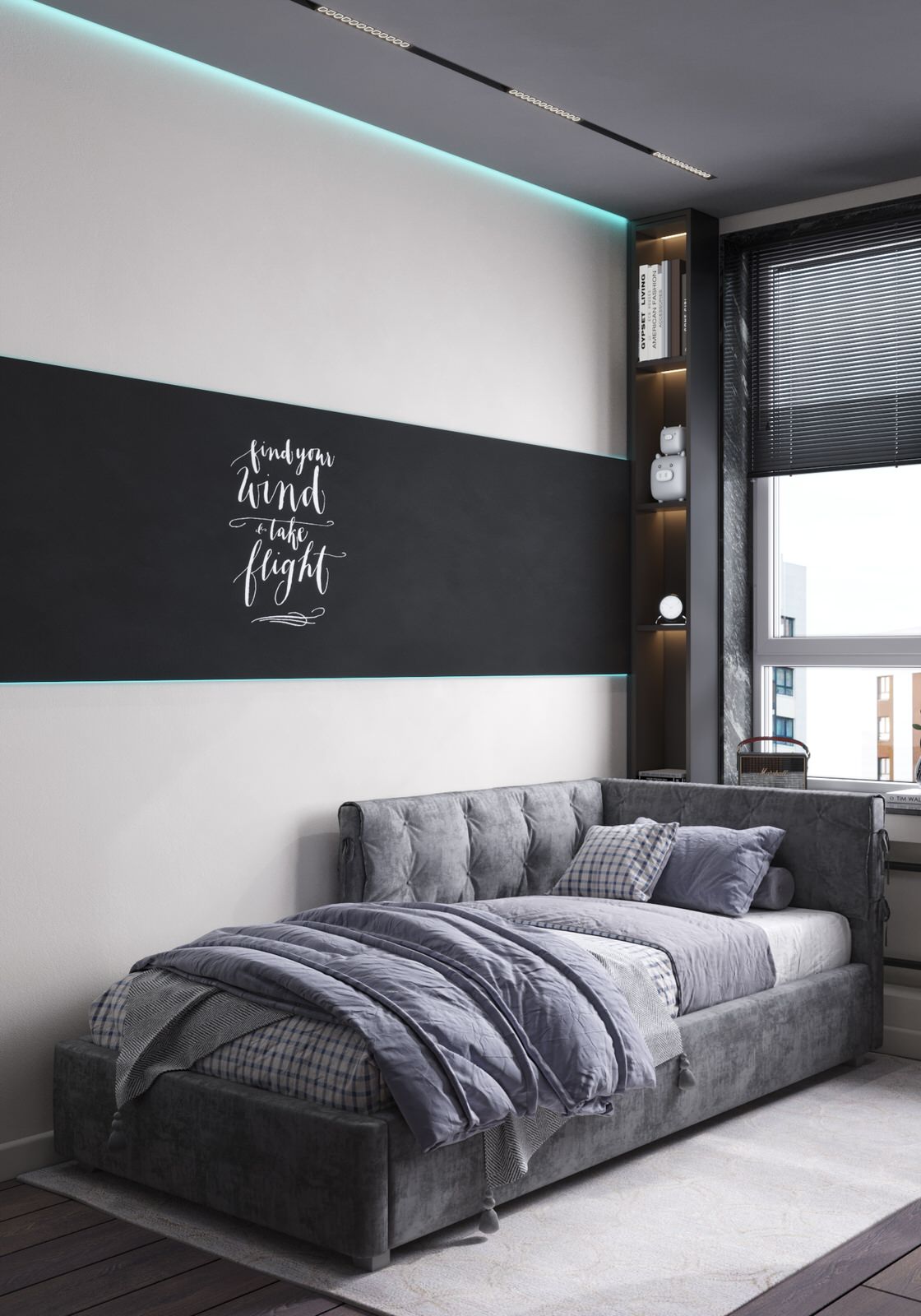 Квартира для супружеской пары и двух взрослых сыновей