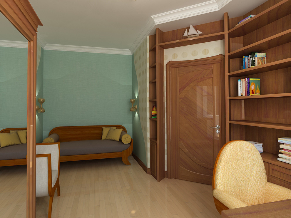 Квартира на Ельнинской улице (спальня мужа)