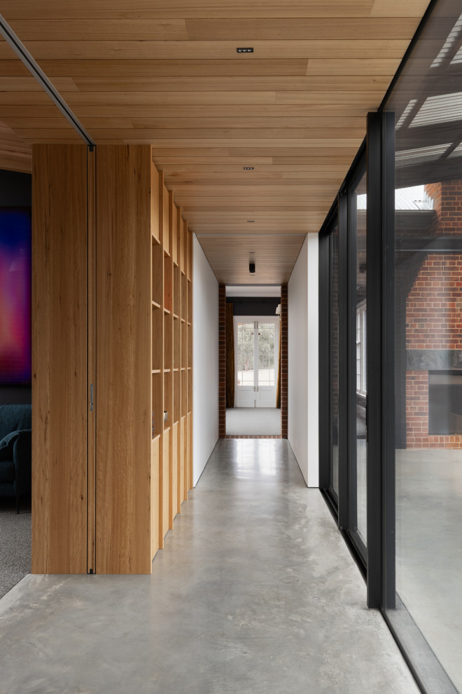 Contemporary hallway in Geelong.