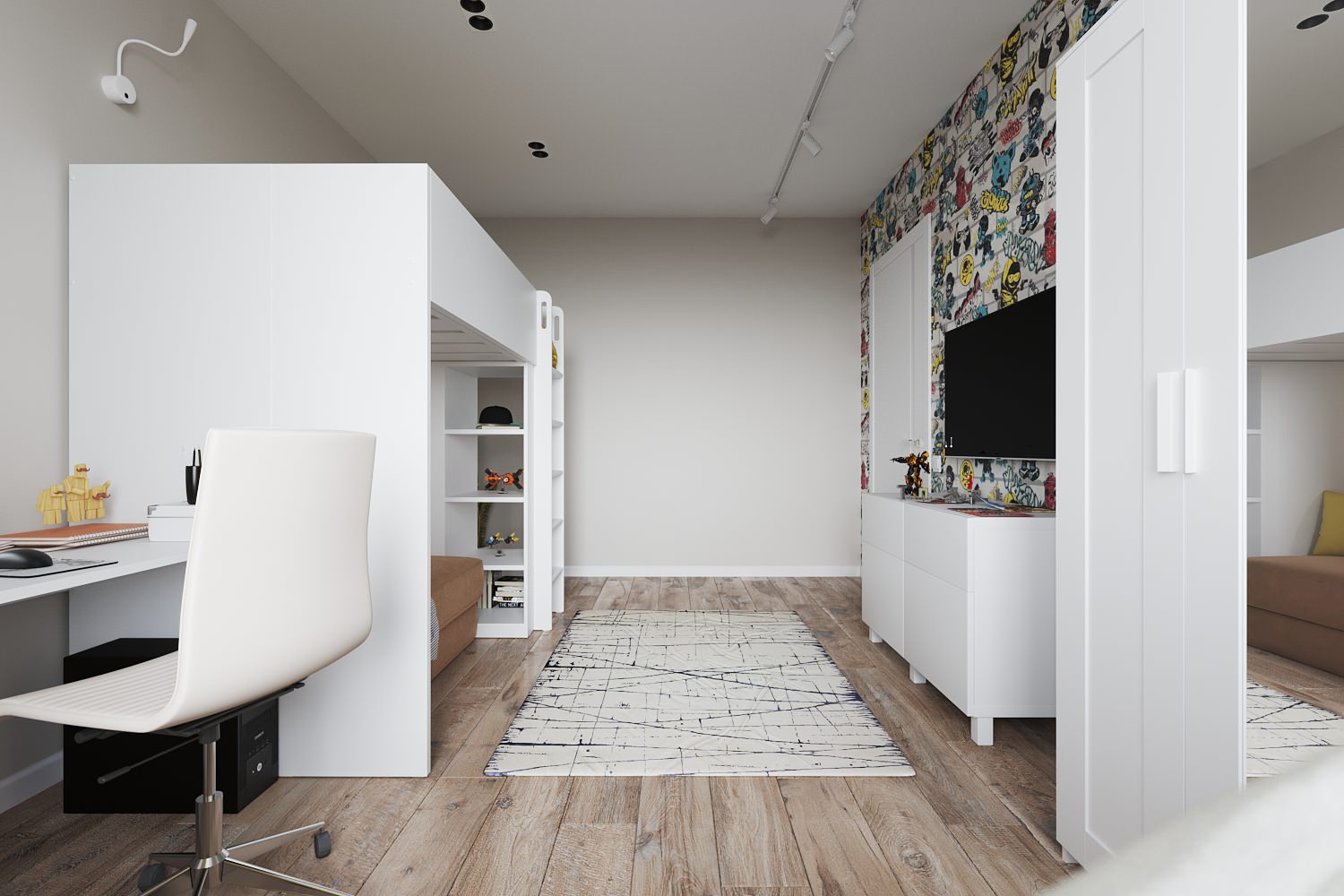 Таунхаус в лесу