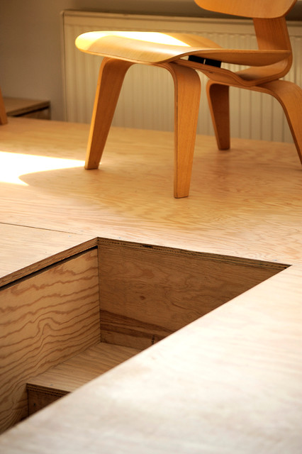 Sous les toits modern-treppen