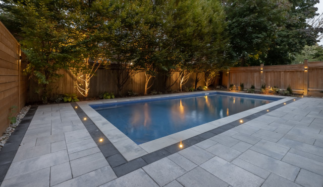 2022 Projects Gallery - Backyard Composite Deck and Swimming Pool swimming-pool