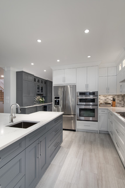 Kitchen work zone contemporary-koek