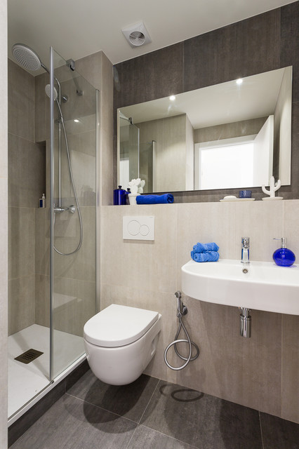 Reforma Integral de un piso de 60m2 coastal-bathroom