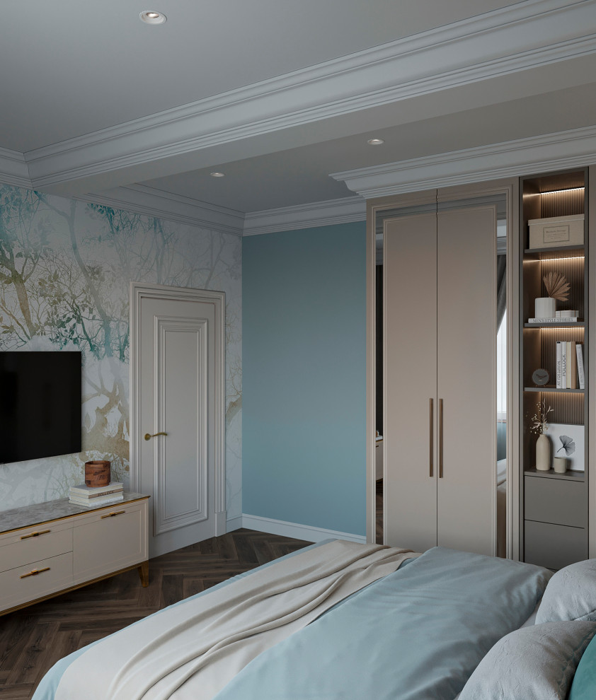 Загородный двухэтажный дом