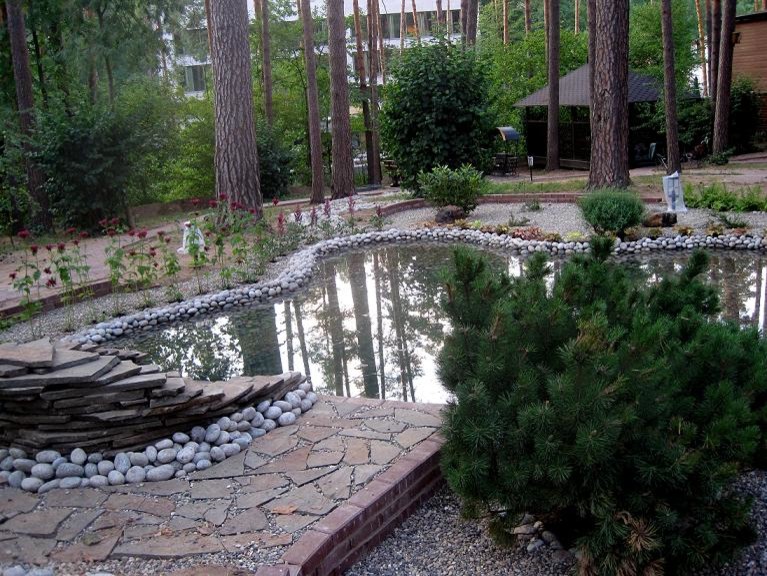 Строительство искусственного водоема