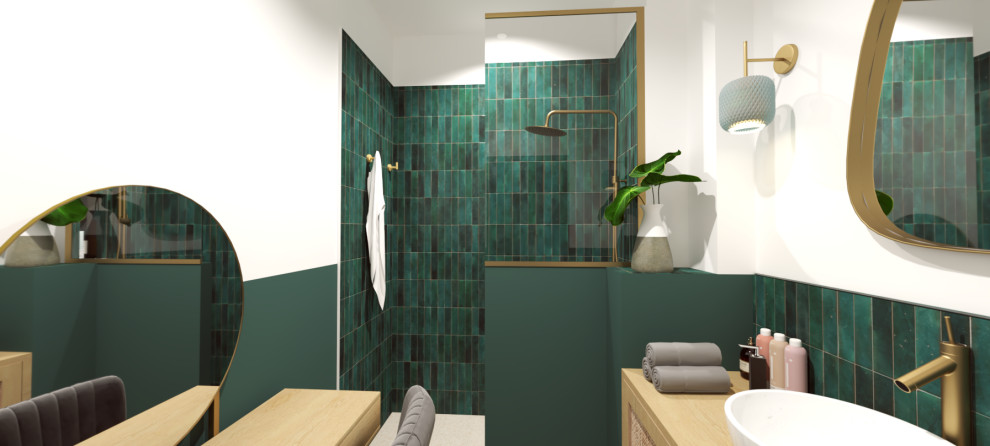 Aménagement d'intérieur - Projet de rénovation d'une salle de bain