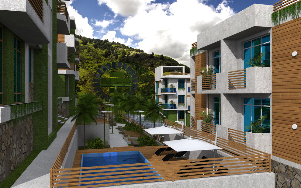 Жилая ЭКО застройка г.Сочи