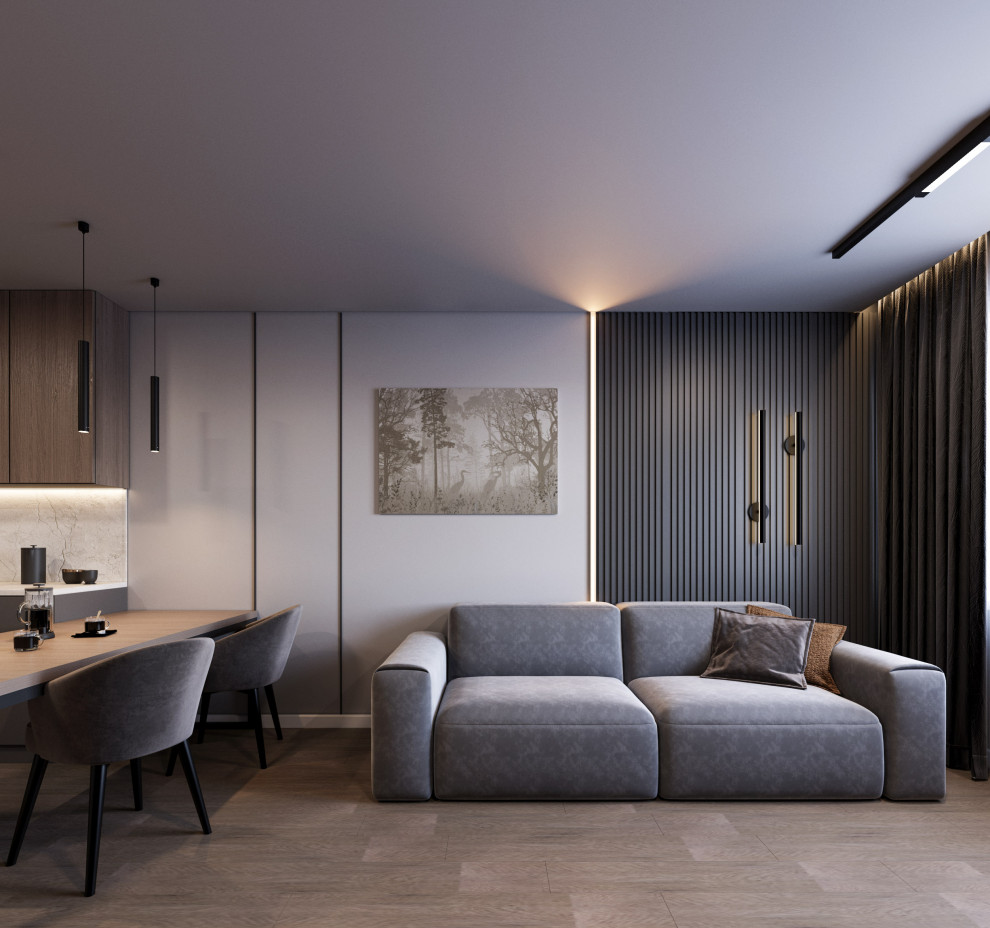 Дизайн "Брутальный серый"