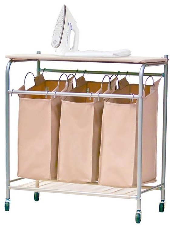 Triple Sorter with Ironing Board