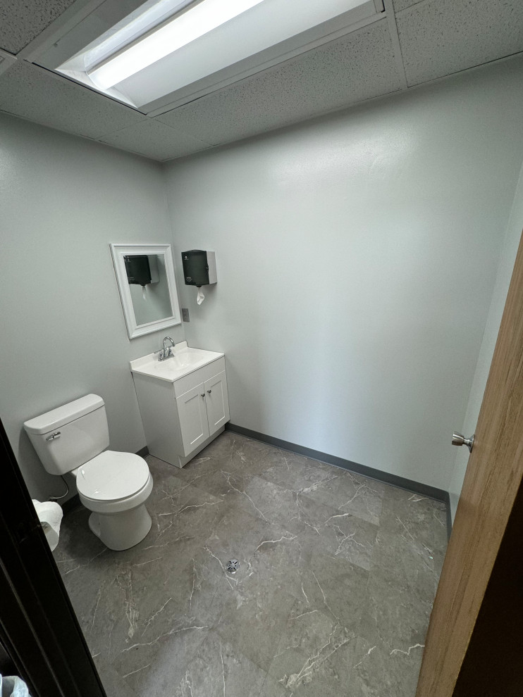 Local Metal Shop Bathroom Remodel