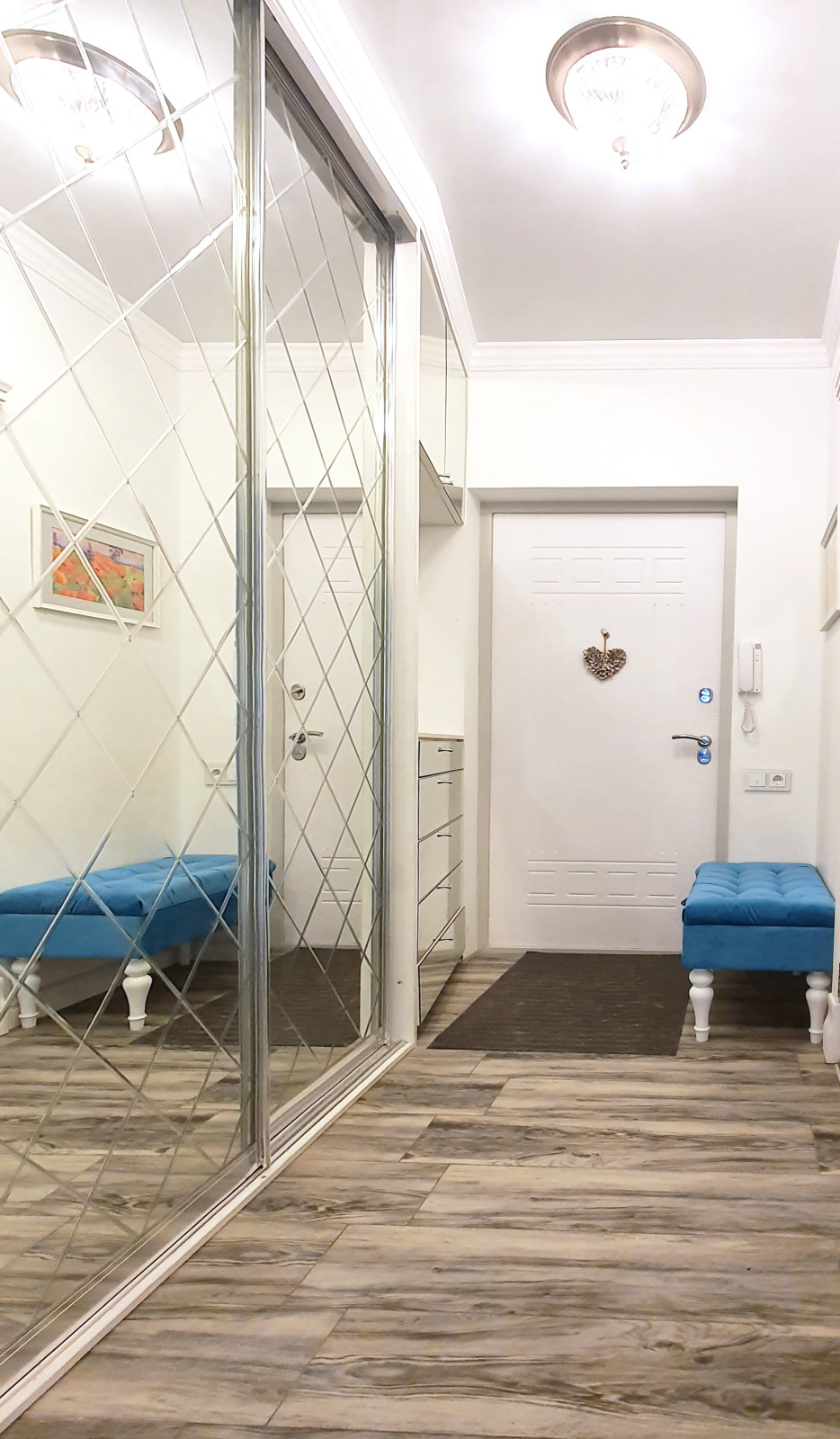 Перепланировка квартиры площадью 96 м2