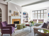 Transitional Living Room by LUCY TUPU LLC