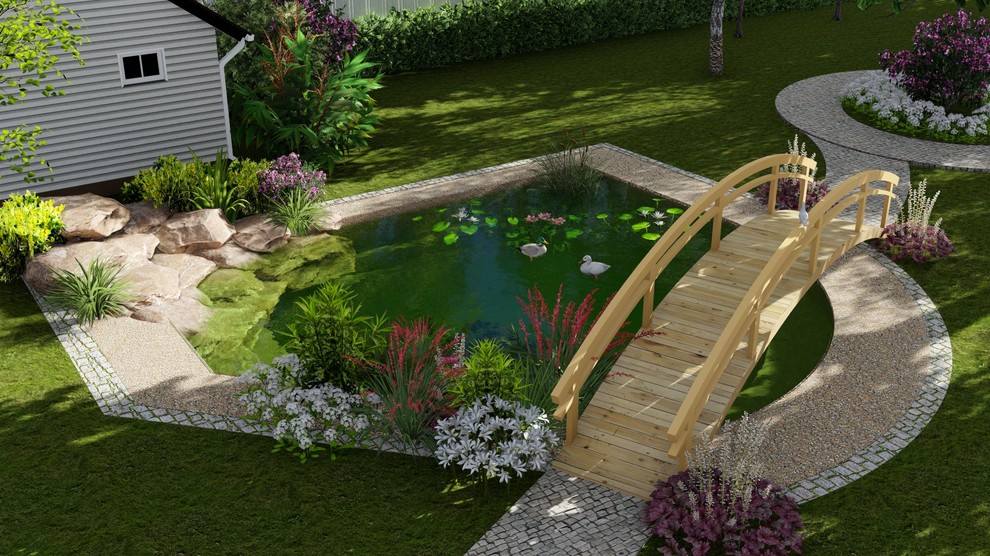 Пруд в частном доме, Ремизовка, Алматы