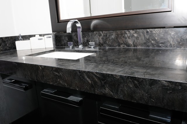 Granite Quartzite Marble Quartz Countertops Modern Badezimmer