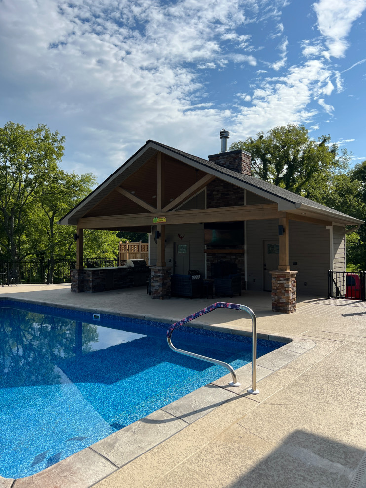 Lakeside Pool House