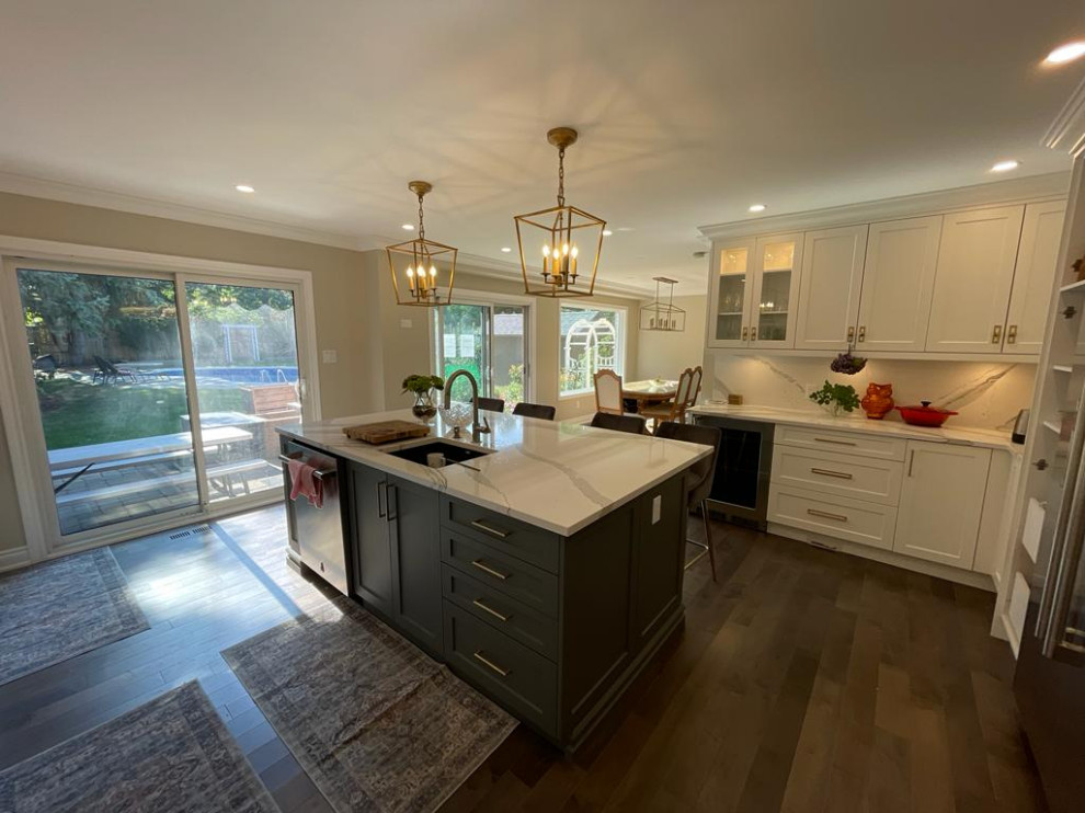 Complete Main Floor remodelling including removing a few load-bearing walls