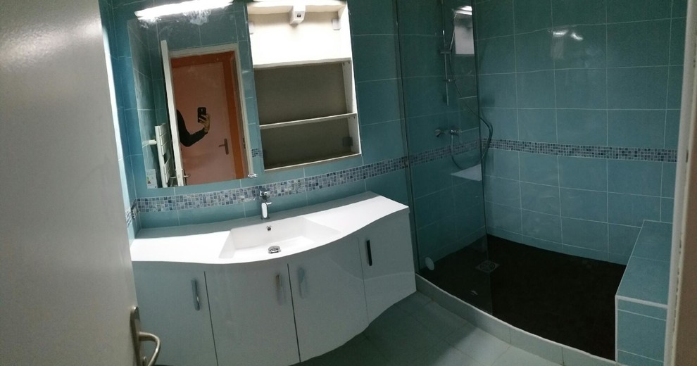 Transformation d'une salle de bains