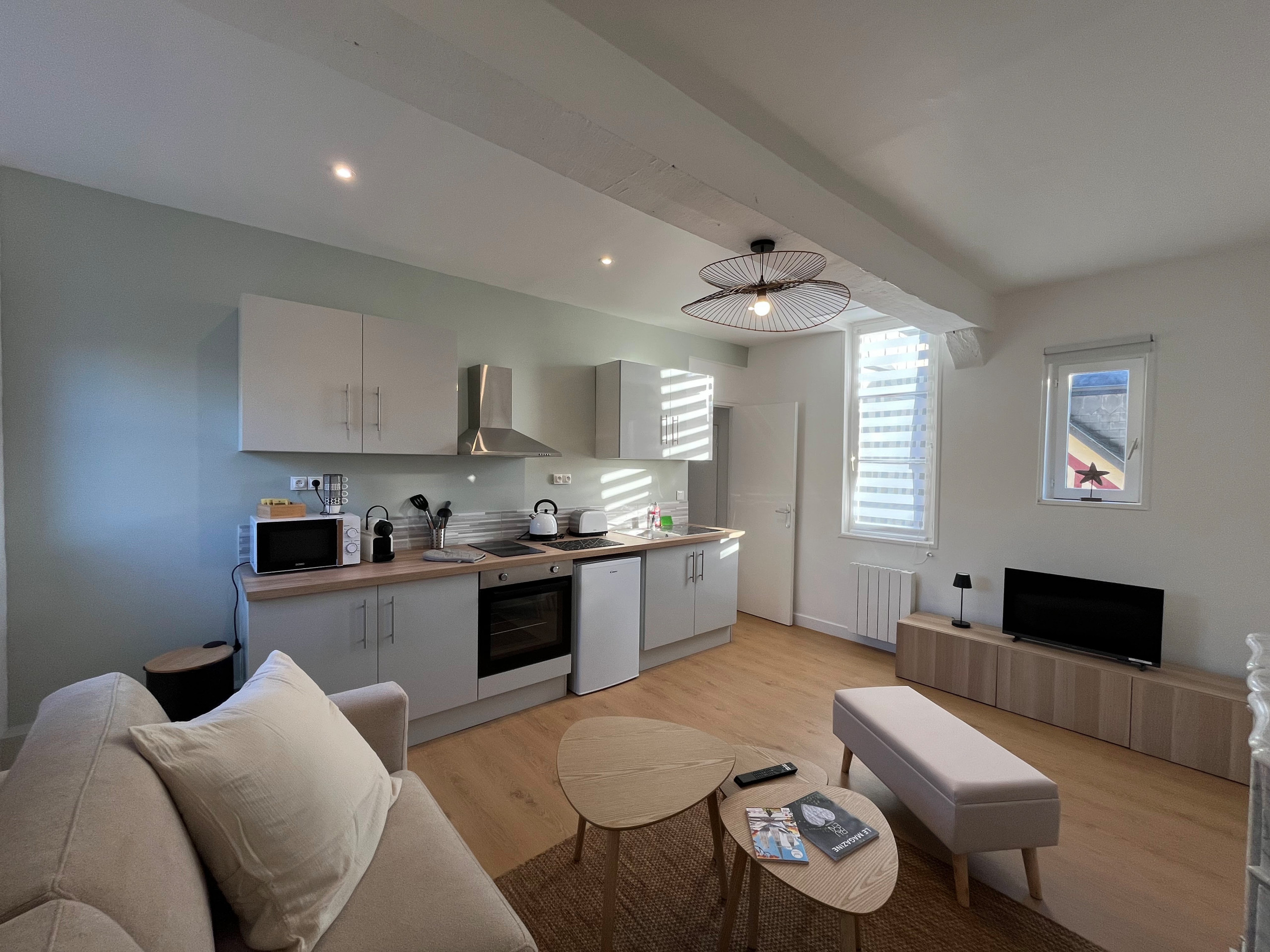 Réhabilitation d'appartements pour mise en location courte durée. Centre ville