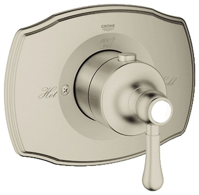 Grohe, Shower Valve Trim, 12"x16"x6" Traditional Tub And Shower