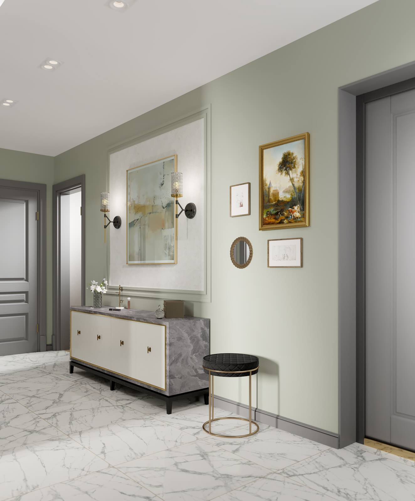 Трехкомнатная квартира