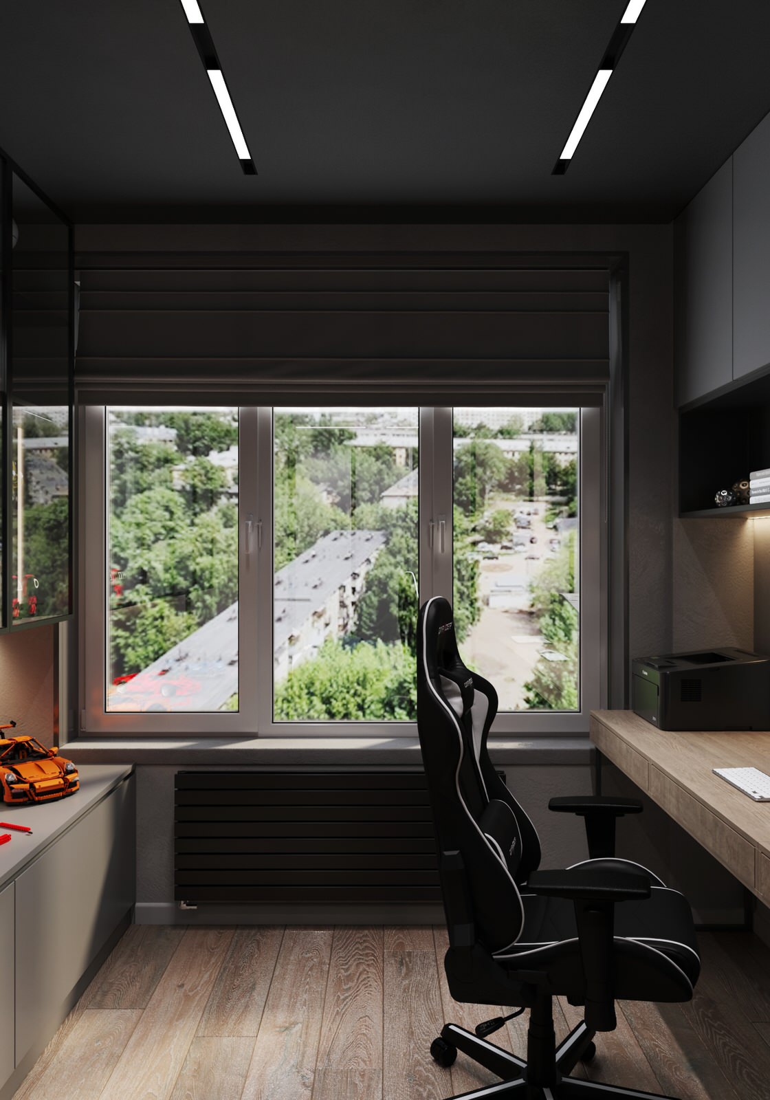 3-х комнатная квартира в одном стиле