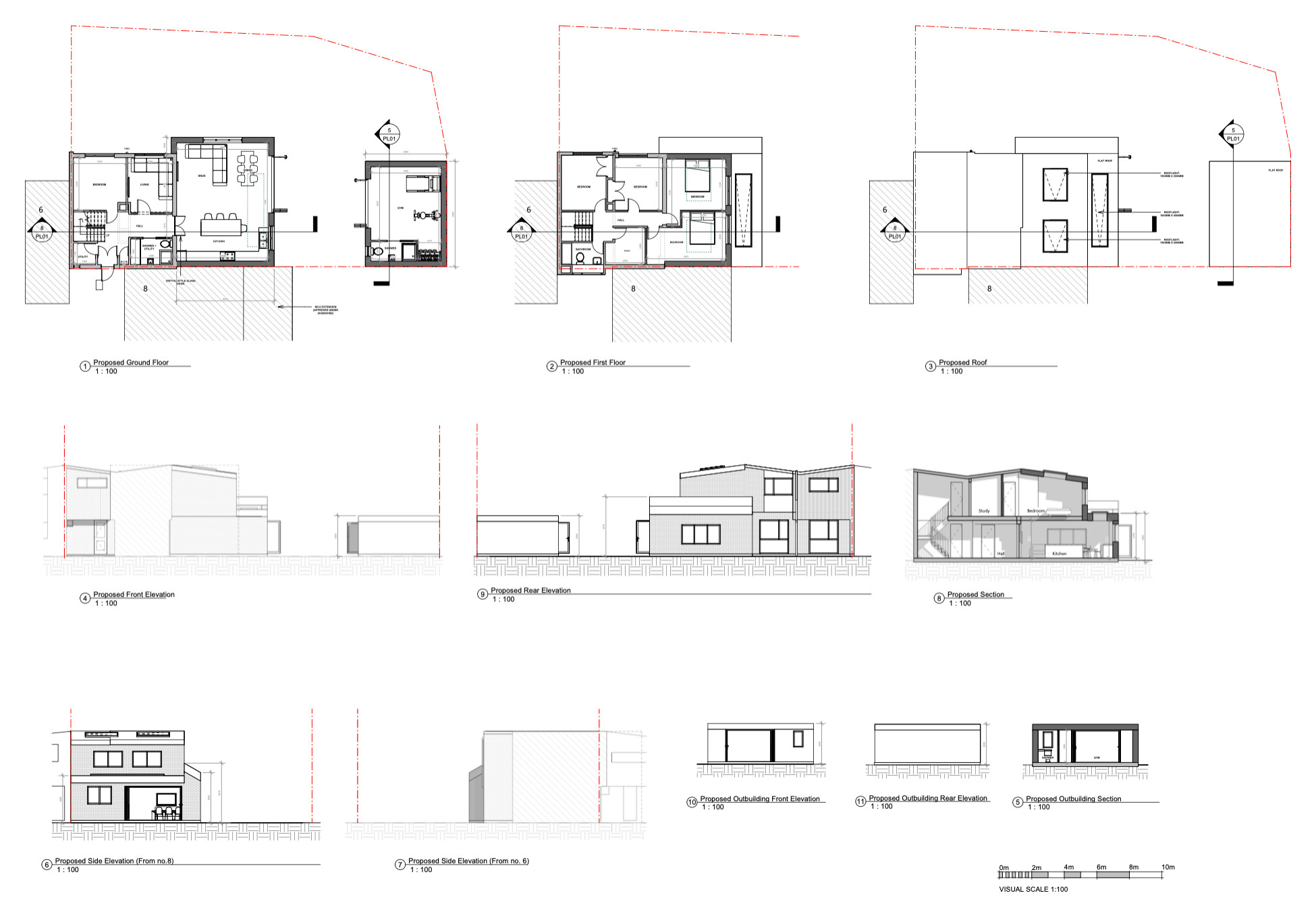 Double Storey Rear Extension & Bespoke Garden Gym | Barnet