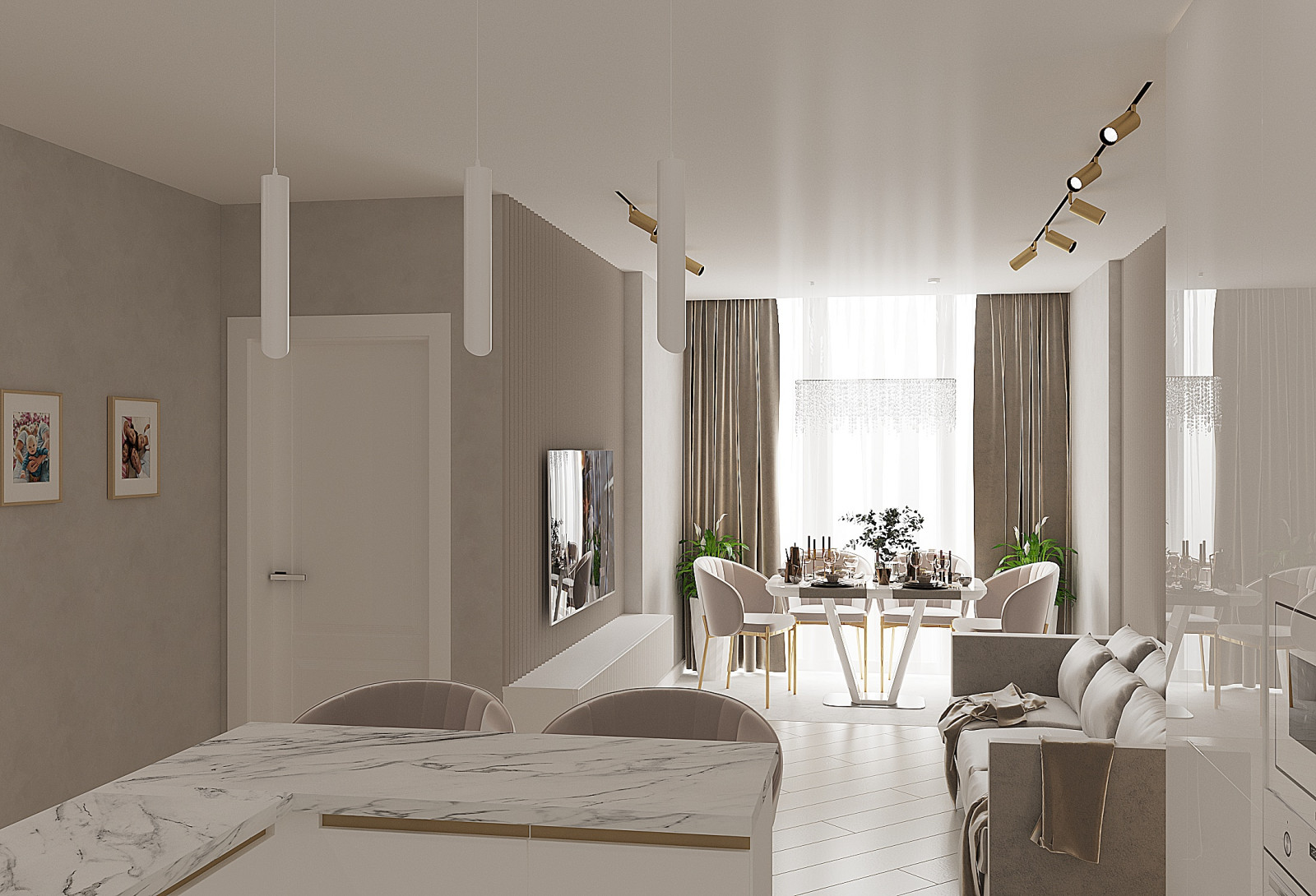 Дизайн интерьера квартиры