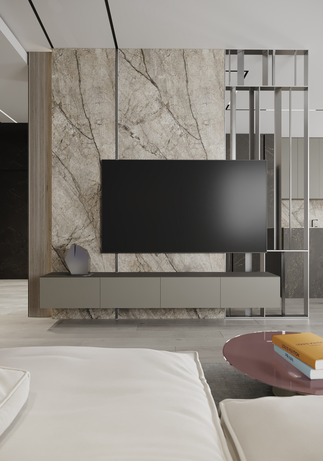 Квартира 110 м2 в ЖК "Headliner". Современный стиль